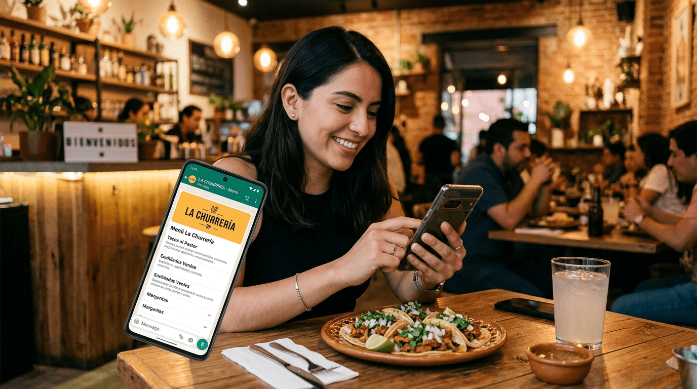 Todo sobre menu digital para whatsapp en Mexico