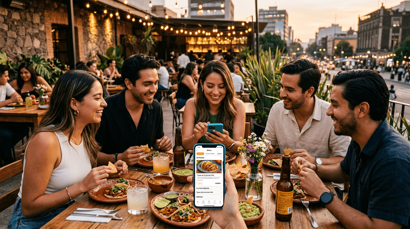 Guia actualizada de ejemplos menu digital restaurante en Mexico en Culiacán